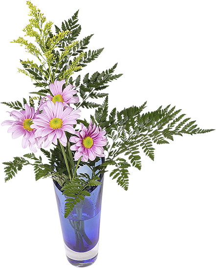 букет цветов герберы в вазе
