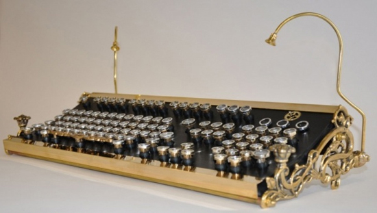 Стимпанк клавиатура