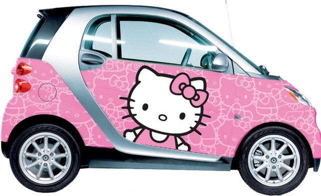 Cars-Smart-Fortwo-Hello-Kitty