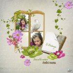 скрап-набор я люблю весну