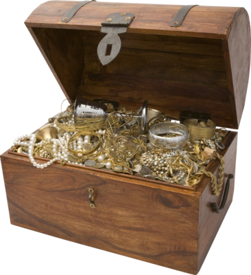 клипарт сундук шкатулка