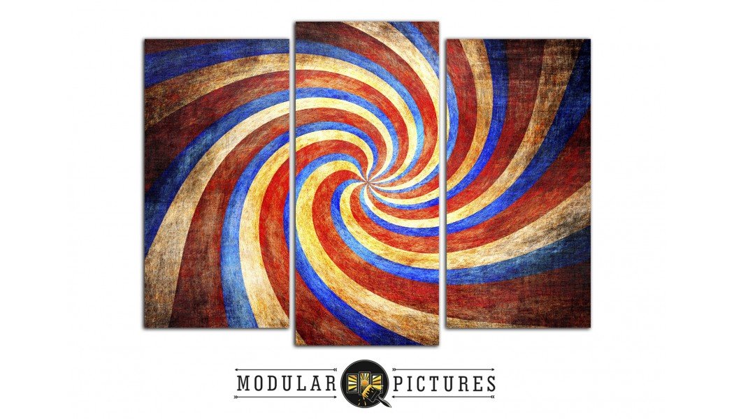 kartina iz 3 chastey cvetnoy vihr v interer kupit moskva