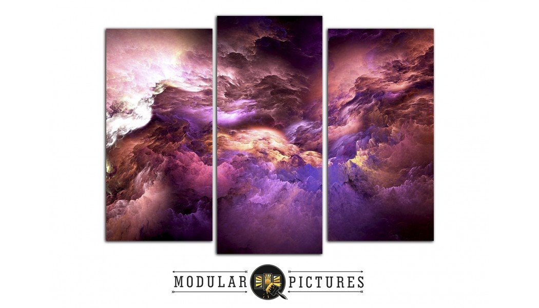 kartina iz 3 chasti grozovue tuchi v interer kupit moskva