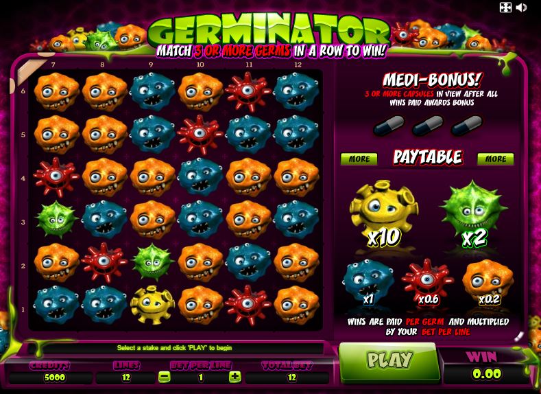 Онлайн слот Germinator